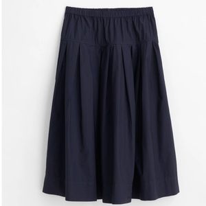Alex Mill June pull-on skirt, Navy sz M. New!